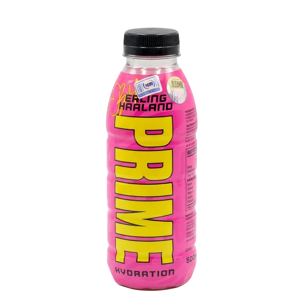 Prime Hydration: Erling Haaland Edition (Rare Strawberry Lemonade)
