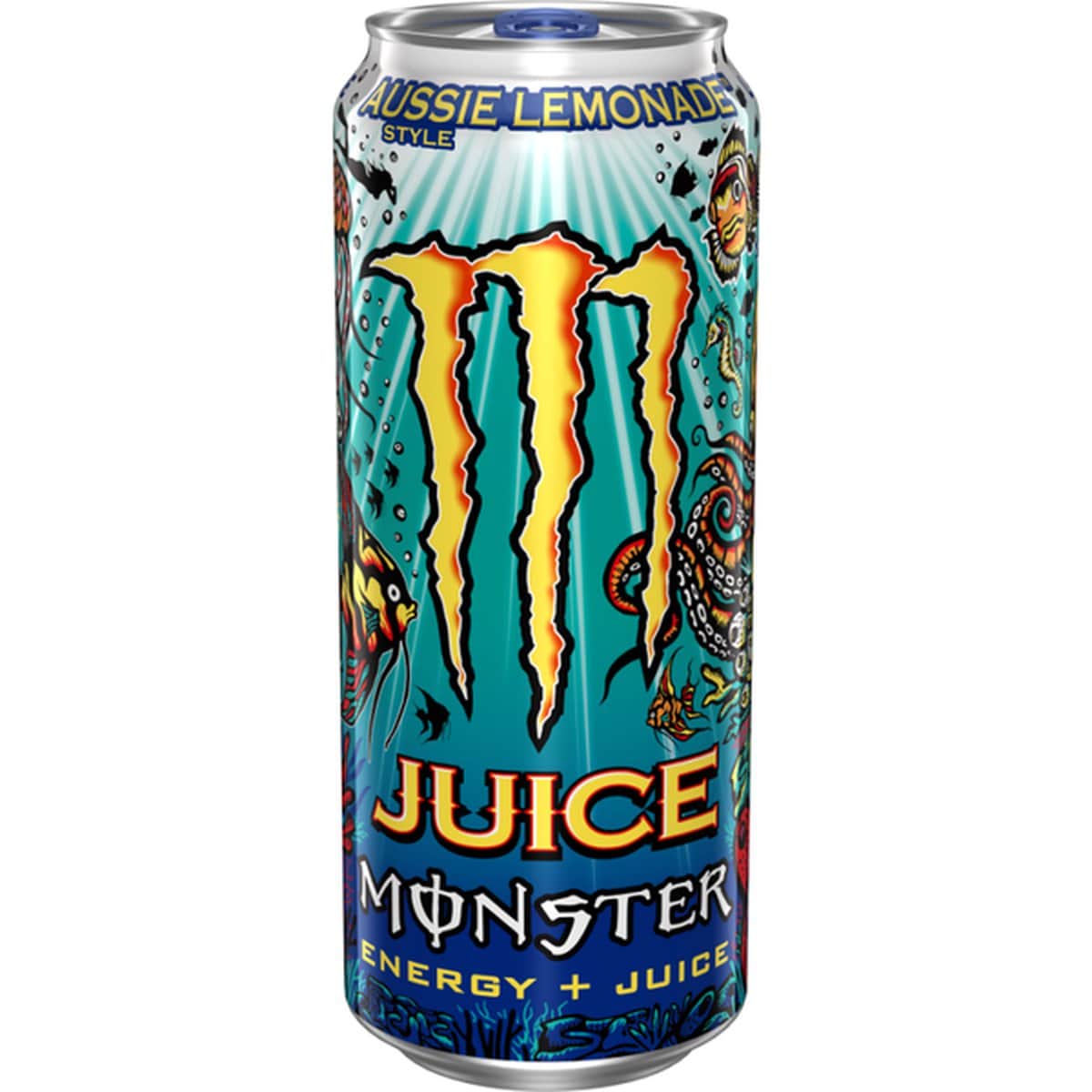 [Pack of 24] Monster Energy Juice Monster Aussie Style Lemonade 500M