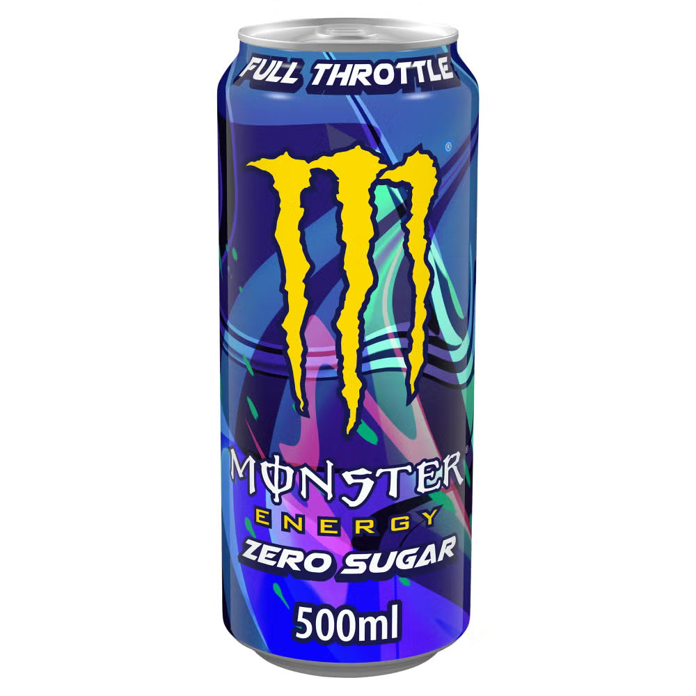 Monster Energy Full Throttle Zero Sugar – Peach & Nectarine (Imported Edition)