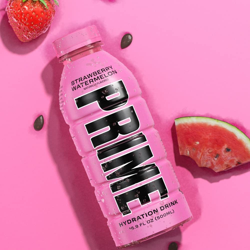 [Pack of 12] Prime Strawberry Watermelon - 500ML