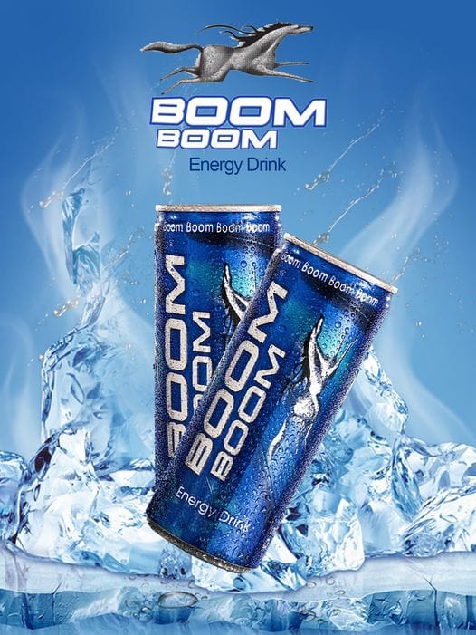 Boom Boom Energize: Explosive Energy Drink - 250ml