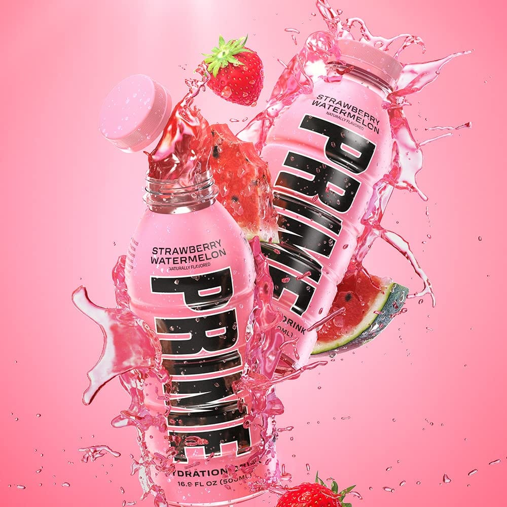 [Pack of 12] Prime Strawberry Watermelon - 500ML