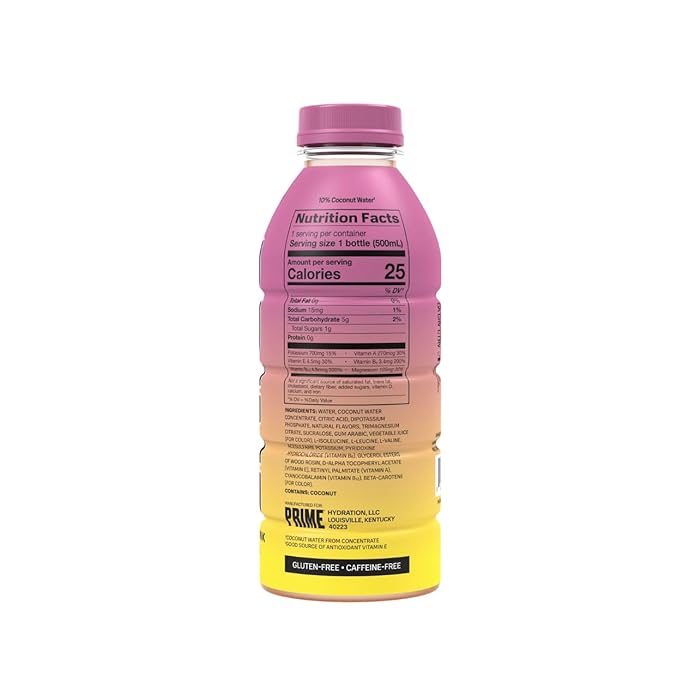 PRIME Strawberry Bananna - 500ML