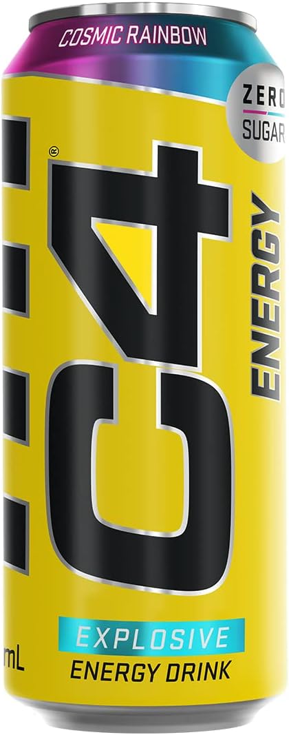 Cellucor C4 Energy Drink, Cosmic Rainbow - 500ML