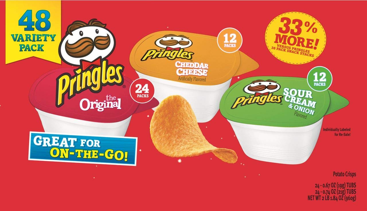 USA IMPORT - Pringles Snacks Stacks Variety Pack Chips, 48 pk.