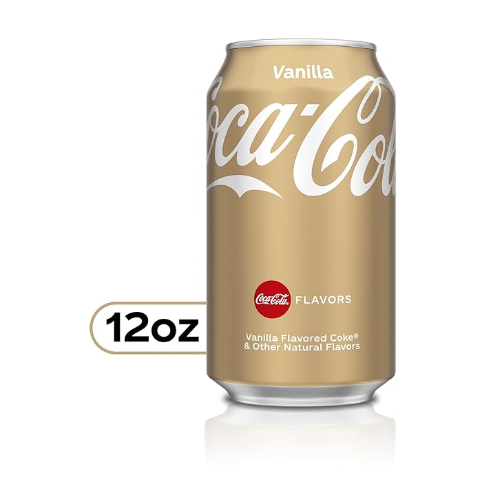 Coca Cola Vanilla Soda, 355ml