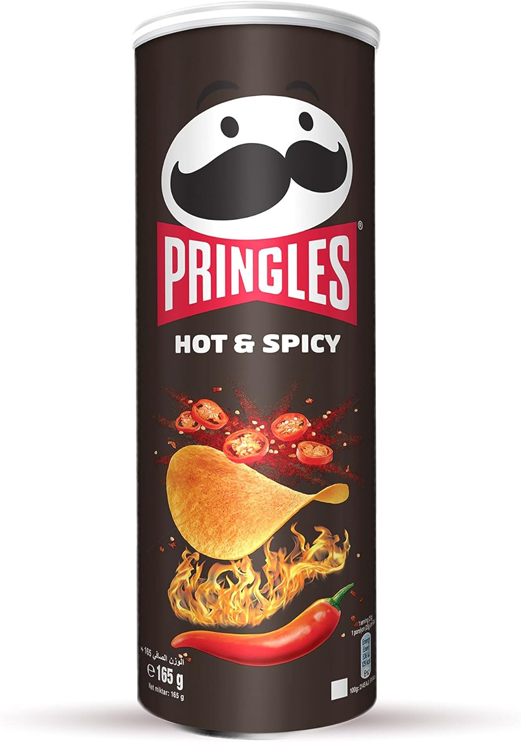 Pringles Hot & Spicy Flavour - Potato Chips - 165gm