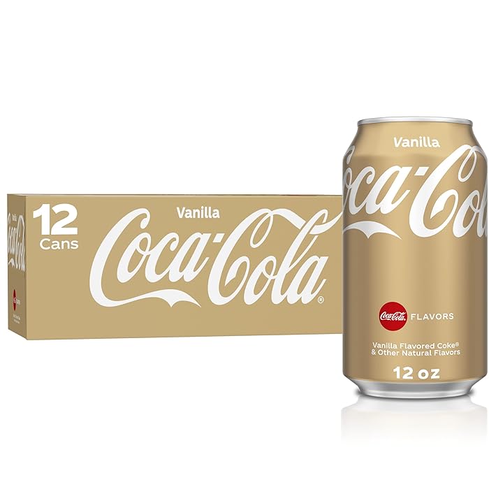 Coca Cola Vanilla Soda, 355ml