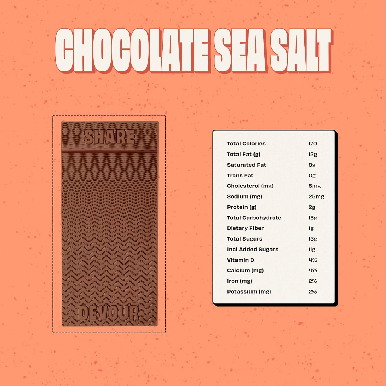 Feastables MrBeast Chocolate Sea Salt Bars - Made with Organic Cocoa