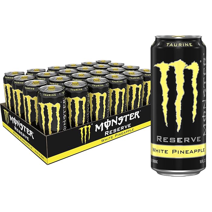 [Pack of 24] Monster Energy Reserve Lemon