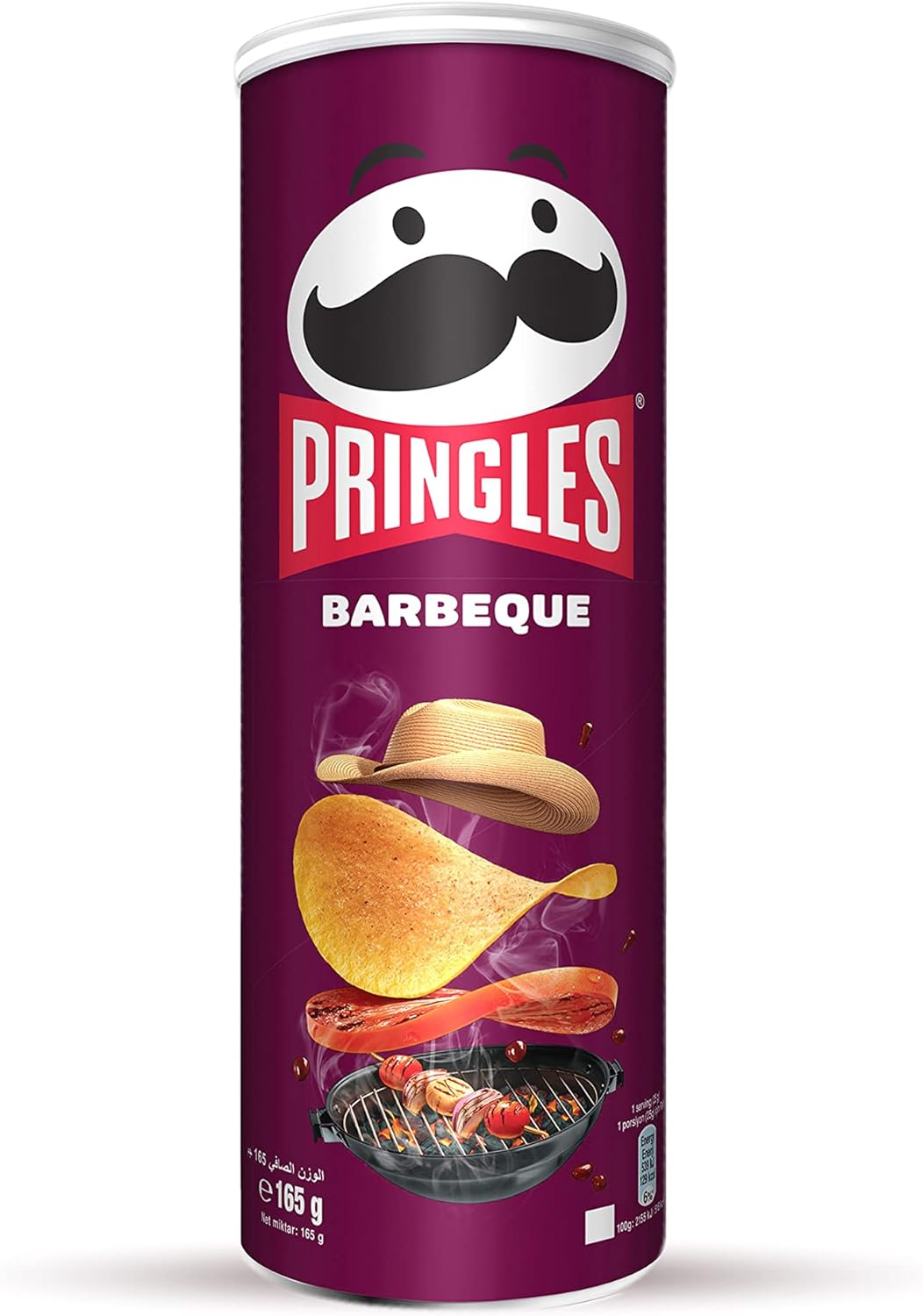 Pringles Barbeque Flavour - Potato Chips - 165gm