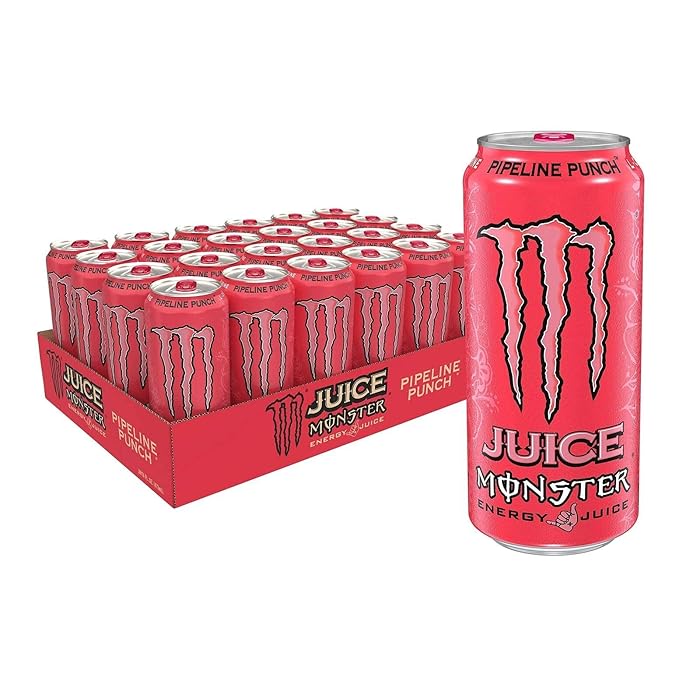 [Pack of 24] Monster Energy Juice, Pipeline Punch - 500ML