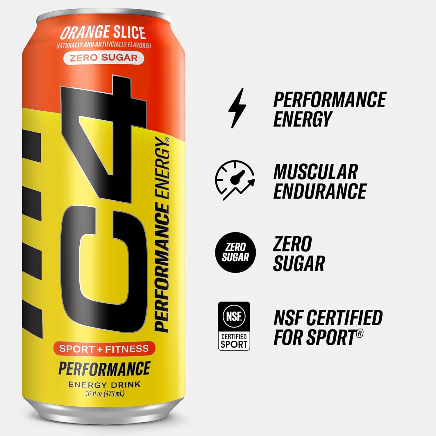 Cellucor C4 Energy Drink, Orange Slice - 500 ml