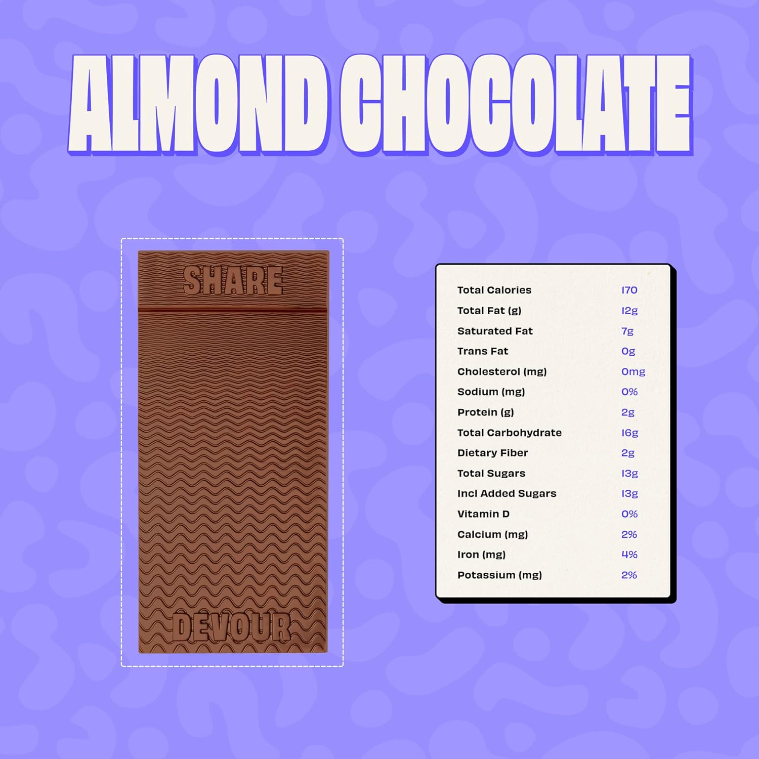 Feastables MrBeast Almond Chocolate Bars - Made with Organic Cocoa.