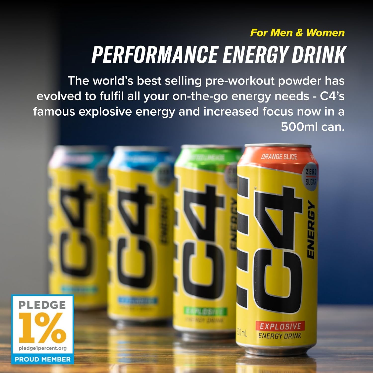 Cellucor C4 Energy Drink, Twisted Limeade - 500 ml