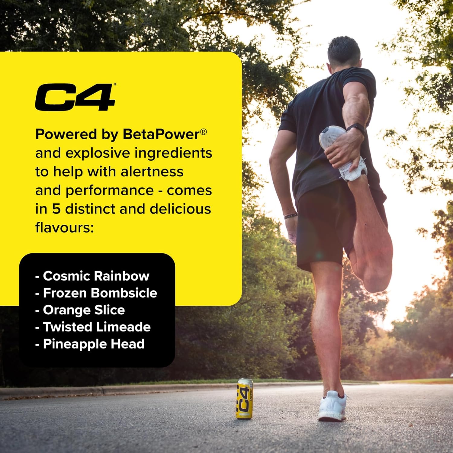 Cellucor C4 Energy Drink, Twisted Limeade - 500 ml