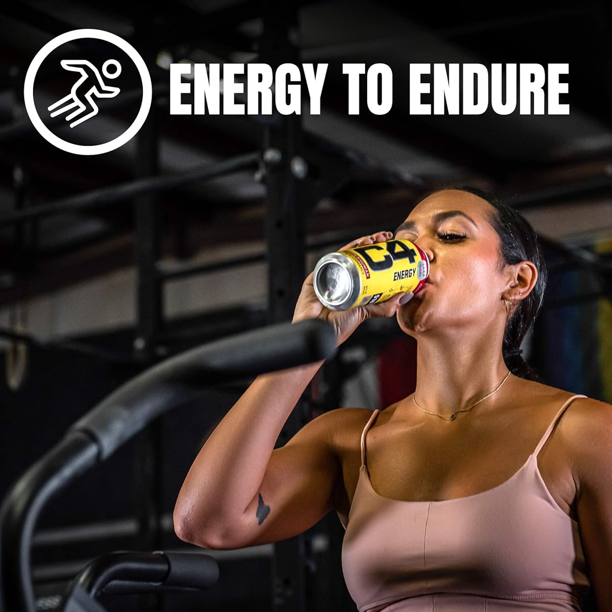 [Pack of 12] C4 Energy Drink – Twisted Limeade | Zero Sugar | 16oz