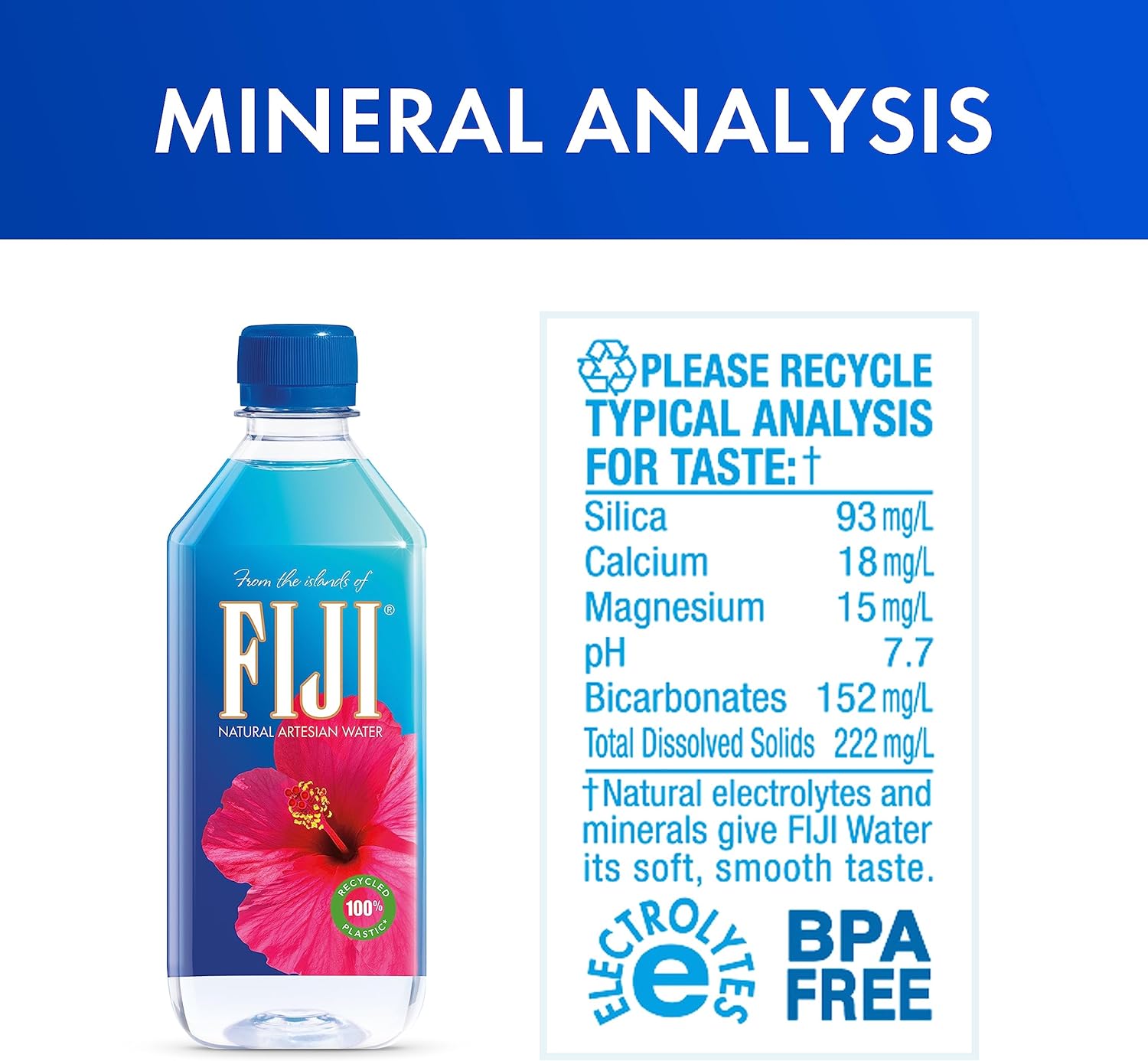 Fiji Natural Artesian Water, 330 ml, Pack Of 36