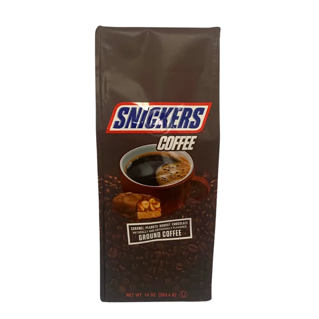 Snickers Caramel Peanut Nougat & Chocolate Flavored Ground Coffee - 283.4g