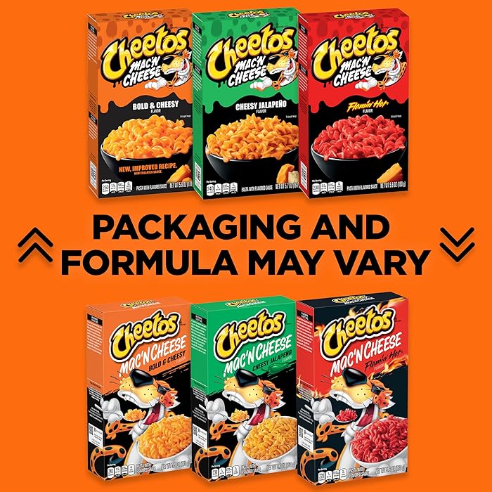 [12 Packs] CheetosMac'n Cheese - Cheesy Jalapeno Flavor