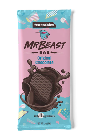 Feastables MrBeast Original Chocolate Bar 60g