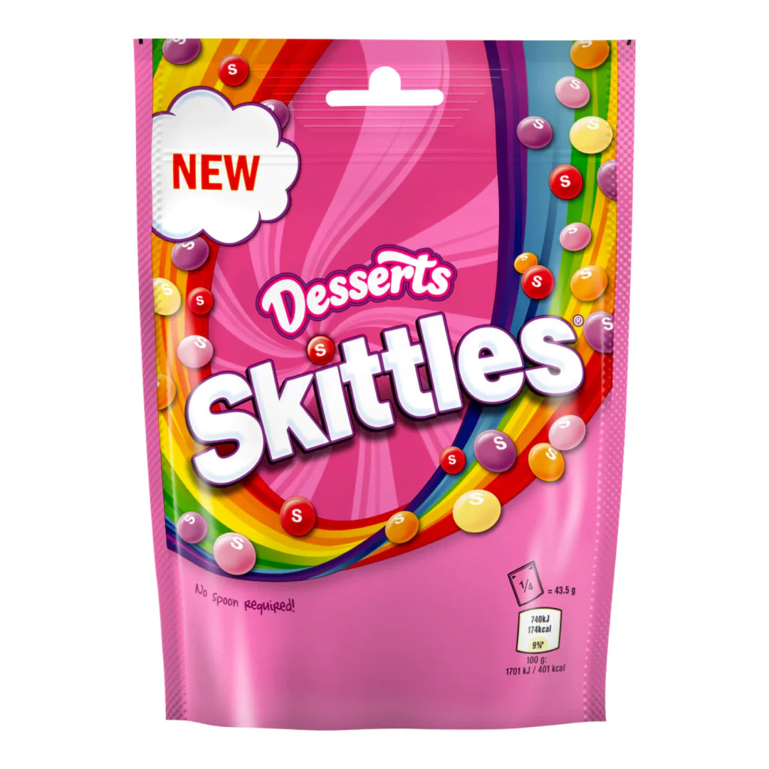 Skittles Chewy Candy Desserts Flavour - 152G