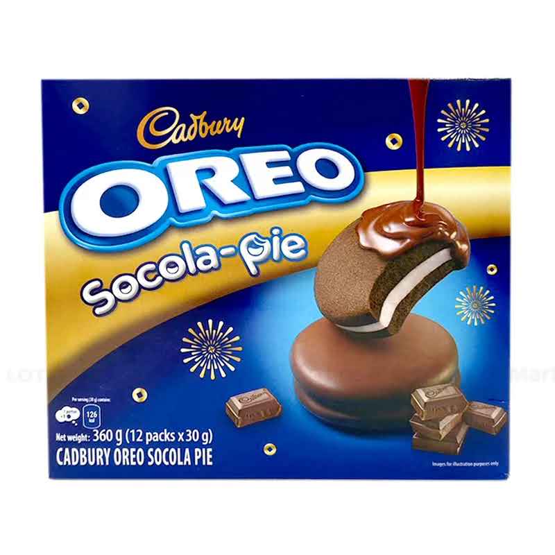 Cadbury Oreo Socola-Pie Choclate 14*30g