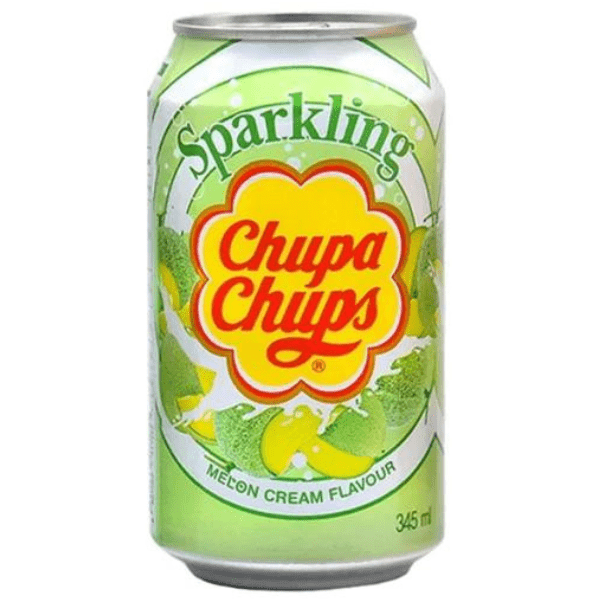 Chupa Chups Sparkling Melon & Cream