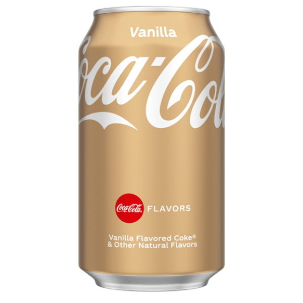 Coca Cola Vanilla Soda, 355ml