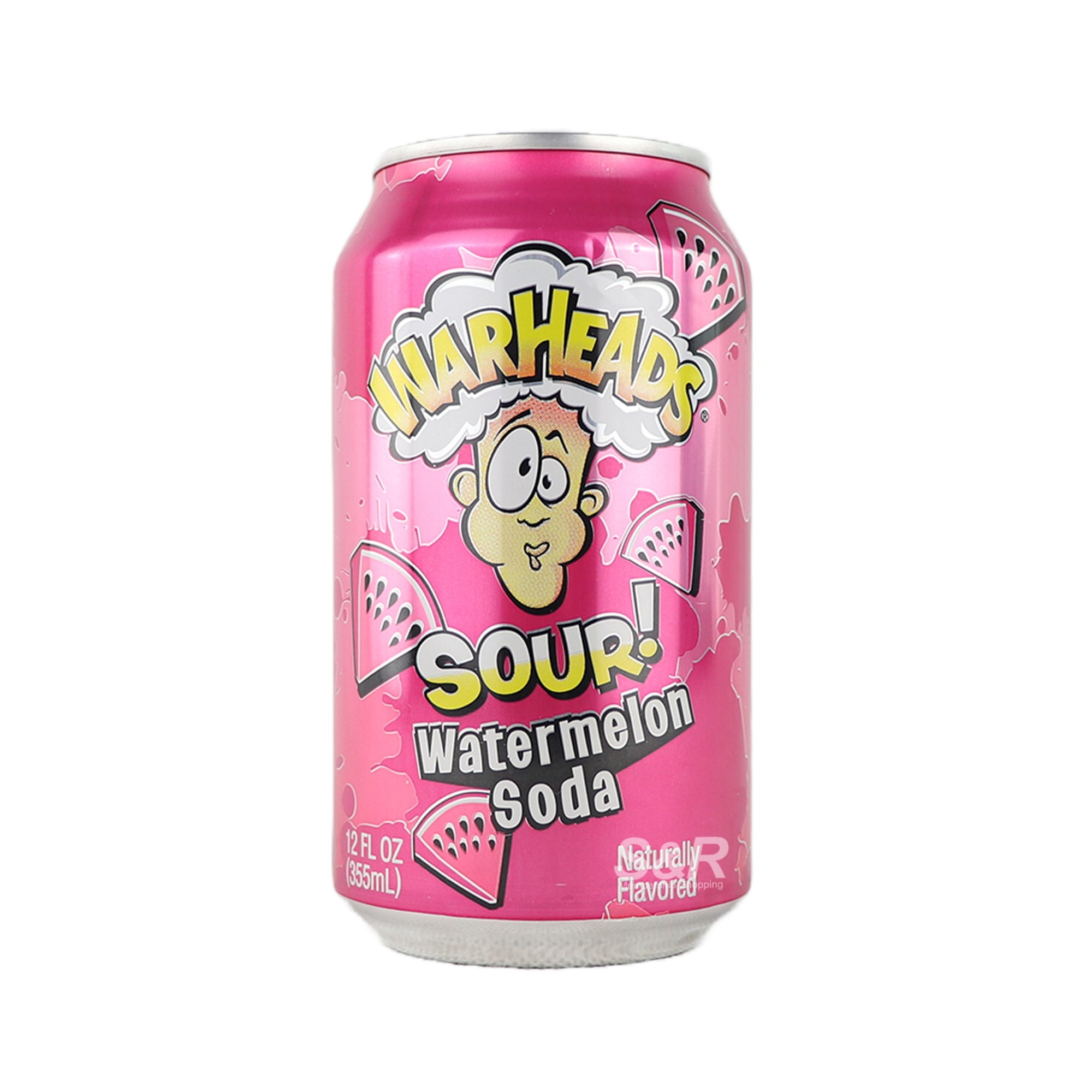 Warheads Sour - Watermelon Soda - 355ML