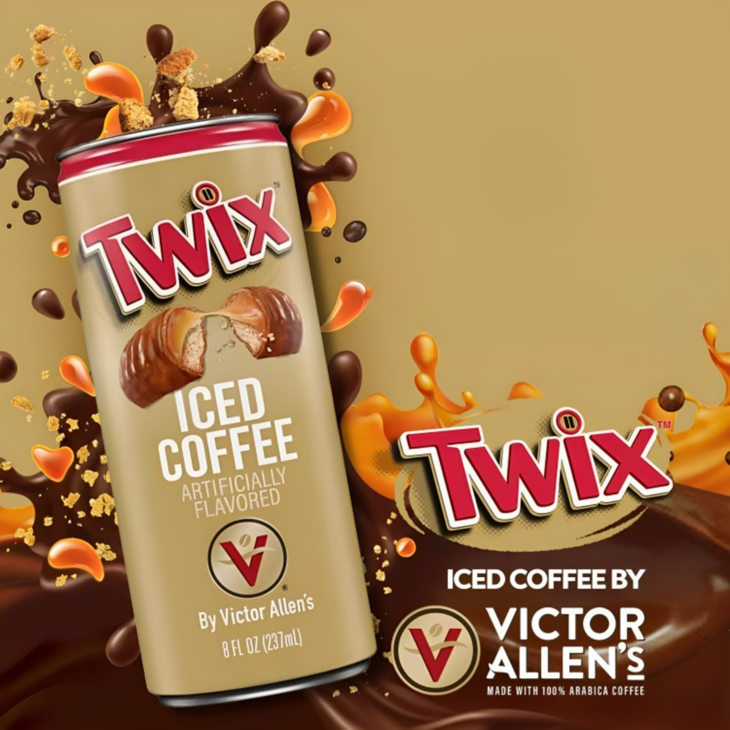 Twix Iced Coffee Can (237ml) - Limited Edition - Once-only production