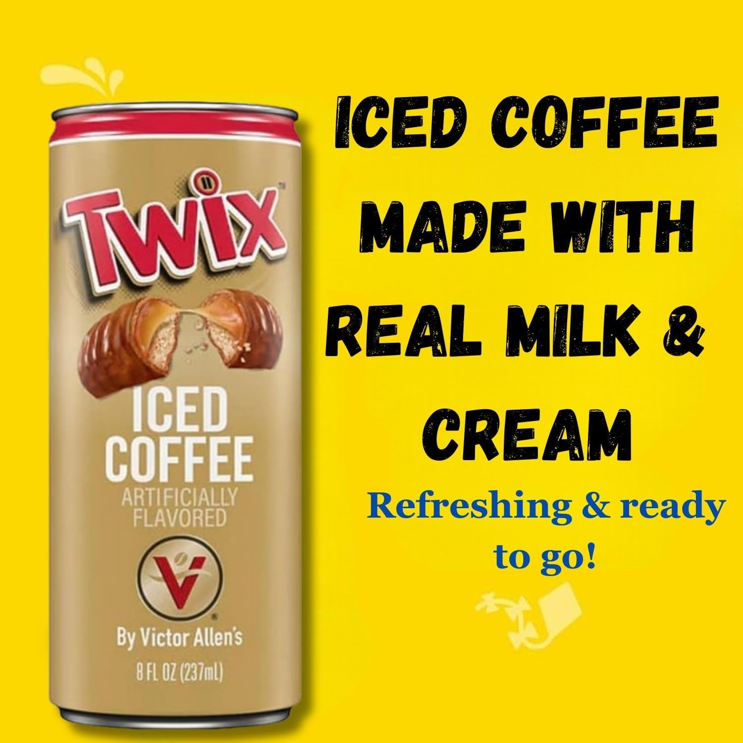 Twix Iced Coffee Can (237ml) - Limited Edition - Once-only production