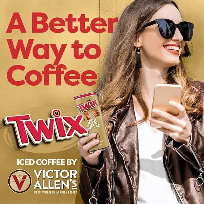 Twix Iced Coffee Can (237ml) - Limited Edition - Once-only production