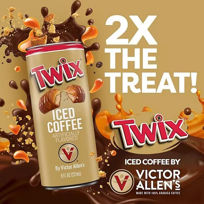 Twix Iced Coffee Can (237ml) - Limited Edition - Once-only production