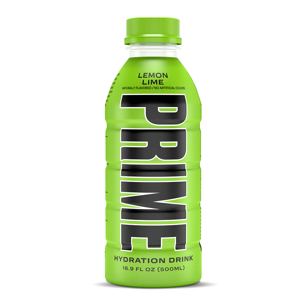 [Pack of 12] PRIME Hydration Drink 500ml - Lemon Lime