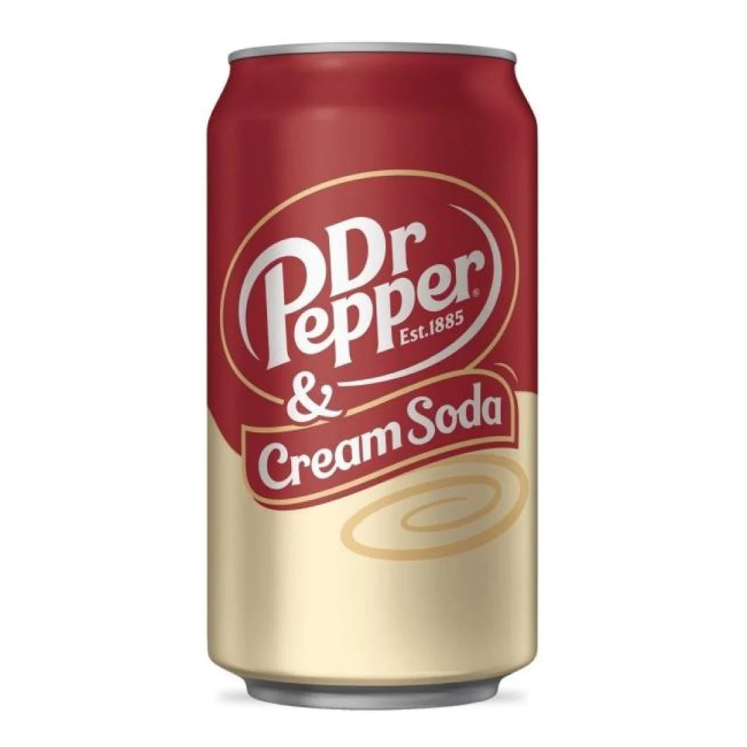 [Pack of 12] Dr Pepper Cream Soda - 355ML