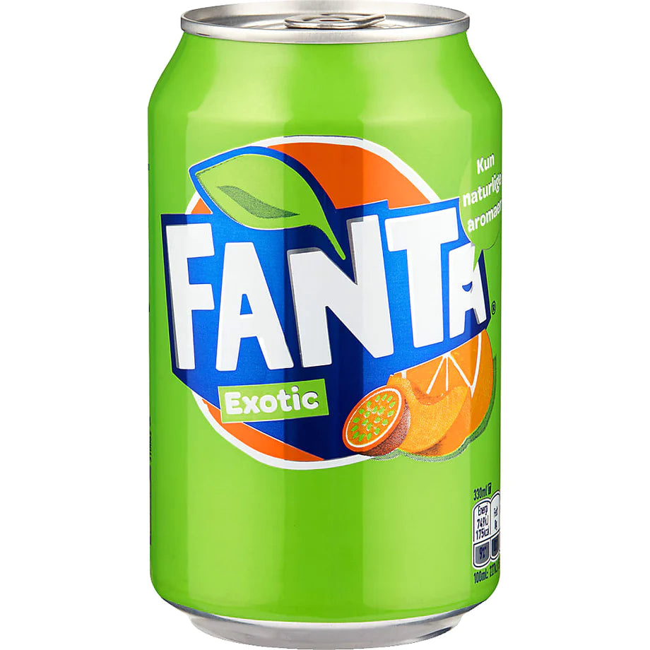 [24 Pack] Fanta Green Apple 330 ml