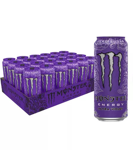 [Pack of 24] Monster Energy Ultra Violet - 500ML