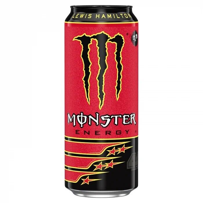 [Pack of 24] Monster Energy, Lewis Hamilton, Monster Can - 500ML