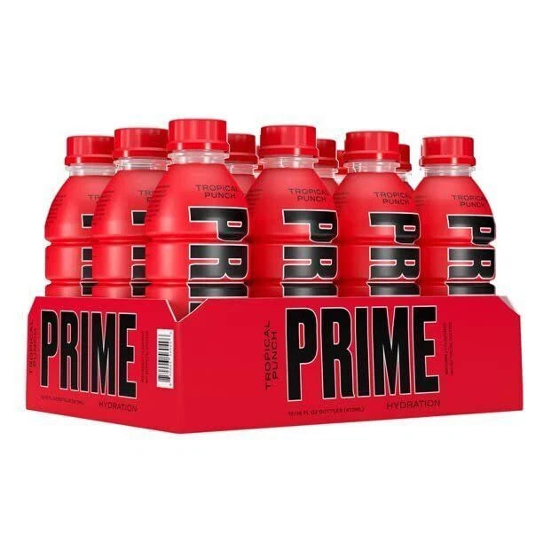 [Pack of 12] PRIME TROPICAL PUNCH - 500ML