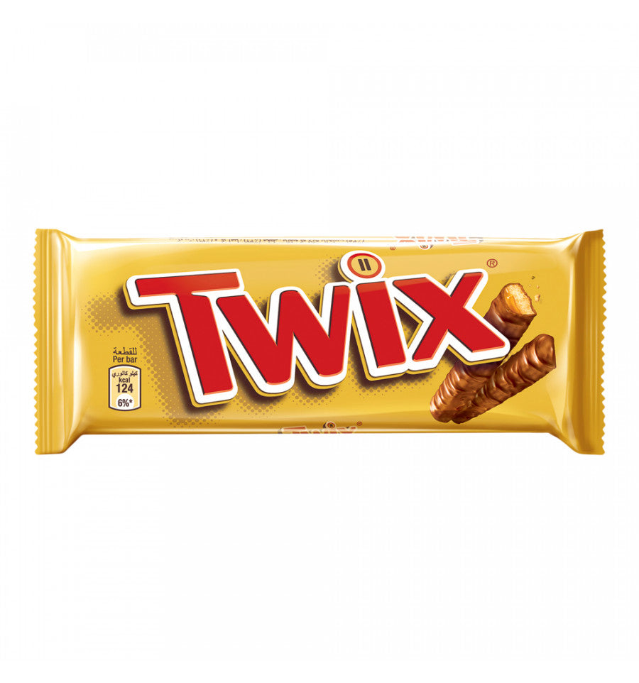 Twix Standard Milk Chocolate, 50g